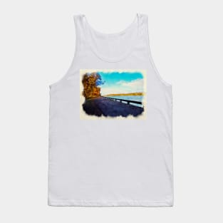 Beautiful Autumn Scene Tank Top